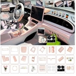 Ốp nội thất geely ex2
